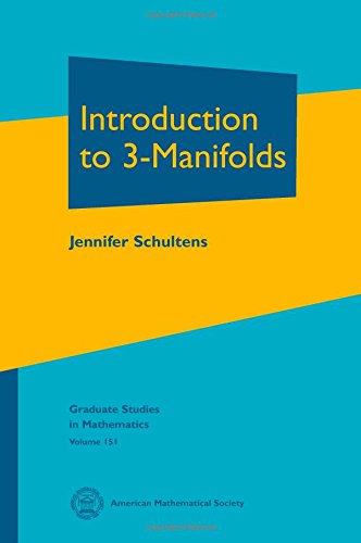 Introduction To 3manifolds Jennifer Schultens