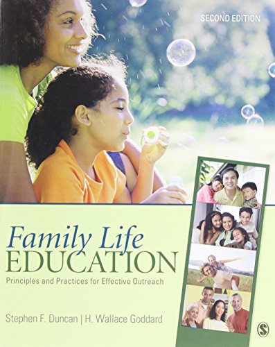 Family Life Education Principles And Practices For Effective Outreach Second Edition Stephen Steve F Duncan