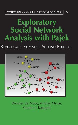 Exploratory Social Network Analysis With Pajek Expanded Edition Wouter De Nooy