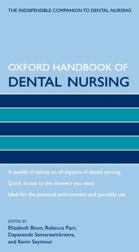 Oxford Handbook Of Dental Nursing 1 Poc Elizabeth Boon Rebecca Parr