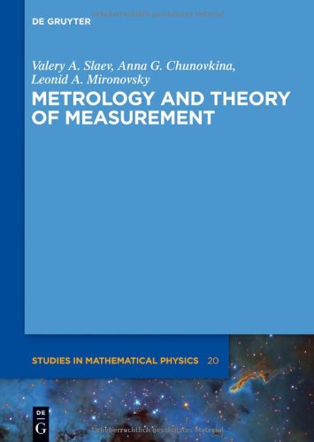 Metrology And Theory Of Measurement Anna G Chunovkina Leonid A Mironovsky
