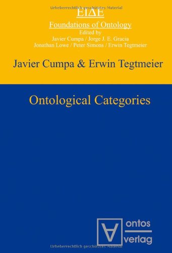Ontological Categories Javier Cumpa Erwin Tegtmeier