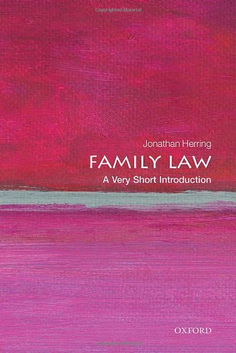 Family Law A Very Short Introduction 1st Edition Jonathan Herring