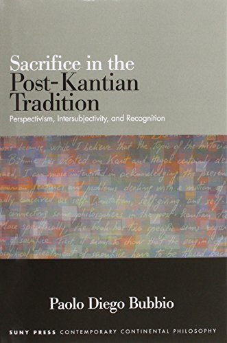 Sacrifice In The Postkantian Tradition Perspectivism Intersubjectivity And Recognition Paolo Diego Bubbio
