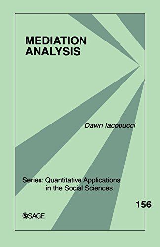 Mediation Analysis Dawn Iacobucci