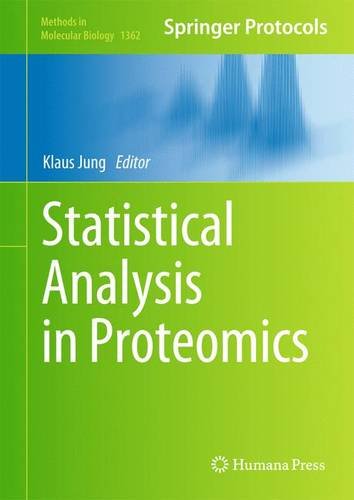 Statistical Analysis In Proteomics Klaus Jung