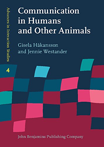 Communication In Humans And Other Animals Gisela Hkansson Jennie Westander