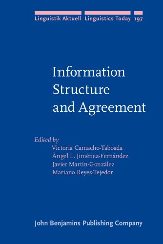 Information Structure And Agreement Victoria Camachotaboada