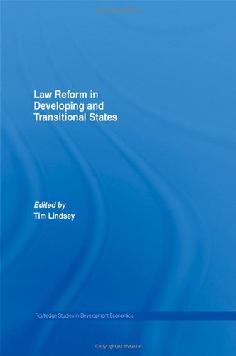 Law Reform In Developing And Transitional States 1st Edition Tim Lindsey