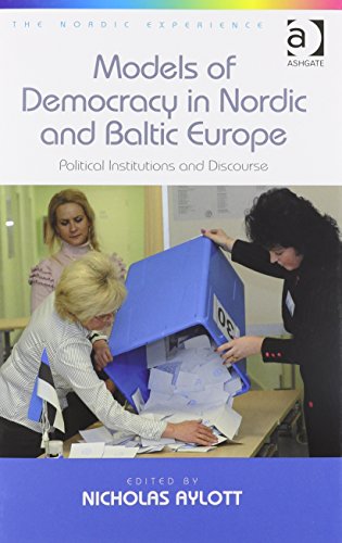 Models Of Democracy In Nordic And Baltic Europe Political Institutions And Discourse Nicholas Aylott Ed