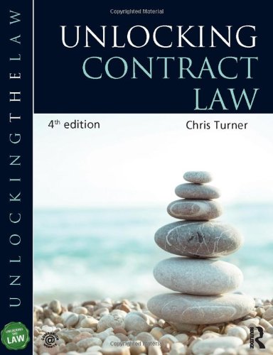 Unlocking Contract Law 4th Edition Chris Turner