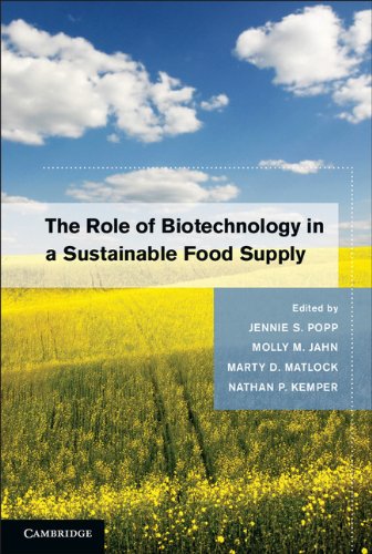 The Role Of Biotechnology In A Sustainable Food Supply 1st Edition Jennie S Popp Et Al Eds