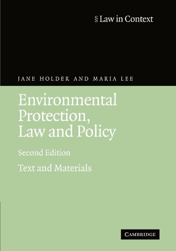 Environmental Protection Law And Policy Text And Materials 2nd Edition Jane Holder