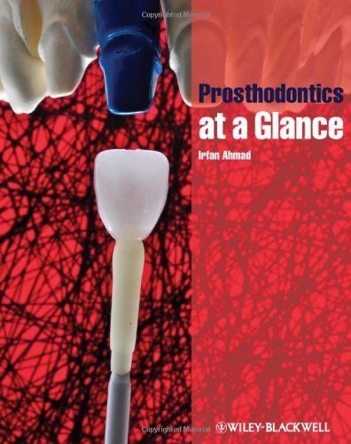 Prosthodontics At A Glance 1st Edition Irfan Ahmad