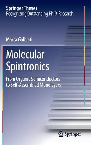 Molecular Spintronics From Organic Semiconductors To Selfassembled Monolayers 1st Ed 2016 Marta Galbiati