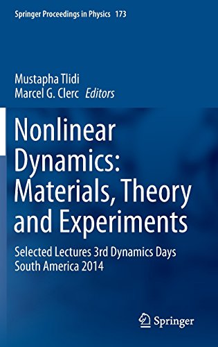 Nonlinear Dynamics Materials Theory And Experiments Selected Lectures 3rd Dynamics Days South America Valparaiso 37 November 2014 Mustapha Tlidi