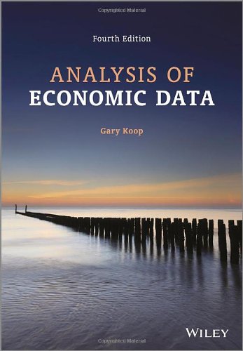 Analysis Of Economic Data 4th Edition Gary Koop