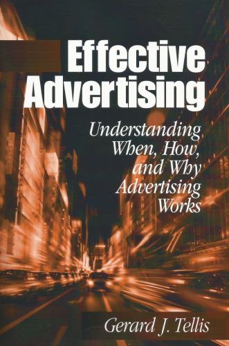Effective Advertising Gerard Tellis