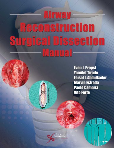 Airway Reconstruction Surgical Dissection Manual 1st Edition E J Propst