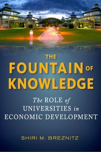 The Fountain Of Knowledge The Role Of Universities In Economic Development Shiri M Breznitz