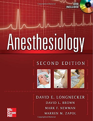 Anesthesiology 2nd Edition David Longnecker D L Brown M F Newman