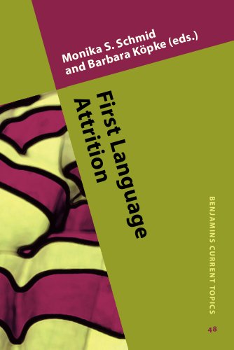 First Language Attrition Monika S Schmid Barbara Kpke Eds