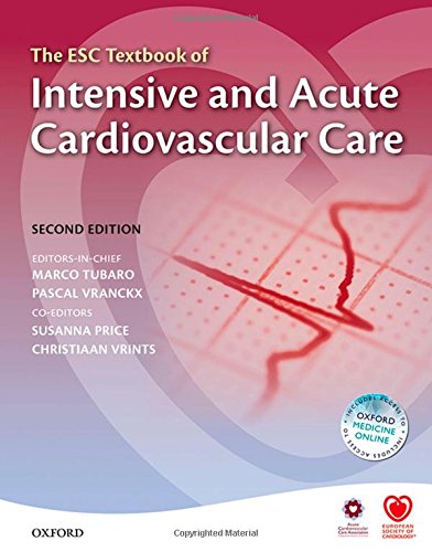 The Esc Textbook Of Intensive And Acute Cardiovascular Care 2nd Edition Marco Tubaro