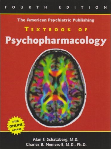 The American Psychiatric Publishing Textbook Of Psychopharmacology 4th Edition Alan F Schatzberg