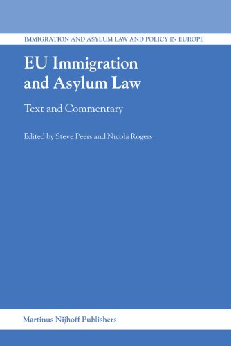 Eu Immigration And Asylum Law Text And Commentary 1st Edition Steve Peers
