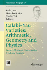 Calabiyau Varieties Arithmetic Geometry And Physics Lecture Notes On Concentrated Graduate Courses 1st Edition Radu Laza