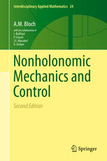 Nonholonomic Mechanics And Control 2nd Edition Am Bloch Auth