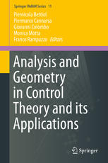 Analysis And Geometry In Control Theory And Its Applications 1st Edition Piernicola Bettiol