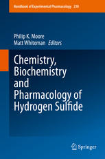 Chemistry Biochemistry And Pharmacology Of Hydrogen Sulfide 1st Edition Philip K Moore
