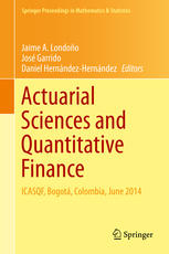 Actuarial Sciences And Quantitative Finance Icasqf Bogot Colombia June 2014 1st Edition Jaime A Londoo