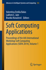 Soft Computing Applications Proceedings Of The 6th International Workshop Soft Computing Applications Sofa 2014 Volume 2 1st Edition Valentina Emilia Balas