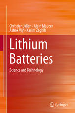 Lithium Batteries Science And Technology 1st Edition Christian Julien