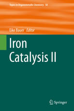 Iron Catalysis Ii 1st Edition Eike Bauer Eds