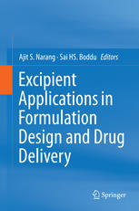 Excipient Applications In Formulation Design And Drug Delivery 1st Edition Ajit S Narang