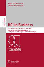 Hci In Business Second International Conference Hcib 2015 Held As Part Of Hci International 2015 Los Angeles Ca Usa August 27 2015 Proceedings 1st Edition Fiona Fuihoon Nah