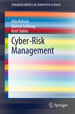 Cyberrisk Management 1st Edition Atle Refsdal Bjrnar Solhaug