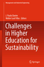Challenges In Higher Education For Sustainability 1st Edition J Paulo Davim