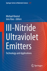 Iiinitride Ultraviolet Emitters Technology And Applications 1st Edition Michael Kneissl