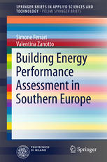 Building Energy Performance Assessment In Southern Europe 1st Edition Simone Ferrari