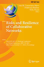 Risks And Resilience Of Collaborative Networks 16th Ifip Wg 55 Working Conference On Virtual Enterprises Prove 2015 Albi France October 57 2015 Proceedings 1st Edition Luis M Camarinhamatos