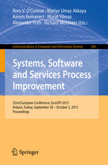 Systems Software And Services Process Improvement 22nd European Conference Eurospi 2015 Ankara Turkey September 30 October 2 2015 Proceedings 1st Edition Rory V Oconnor