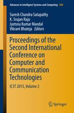 Proceedings Of The Second International Conference On Computer And Communication Technologies Ic3t 2015 Volume 2 1st Edition Suresh Chandra Satapathy