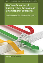 The Transformation Of University Institutional And Organizational Boundaries Emanuela Reale