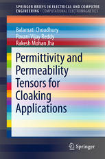 Permittivity And Permeability Tensors For Cloaking Applications 1st Edition Balamati Choudhury
