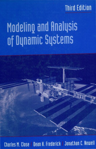 Modeling And Analysis Of Dynamic Systems 3rd Edition Charles M Close