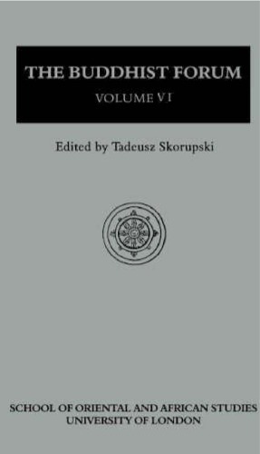 The Buddhist Forum Vol 6 Skorupski Tadeusz Ed